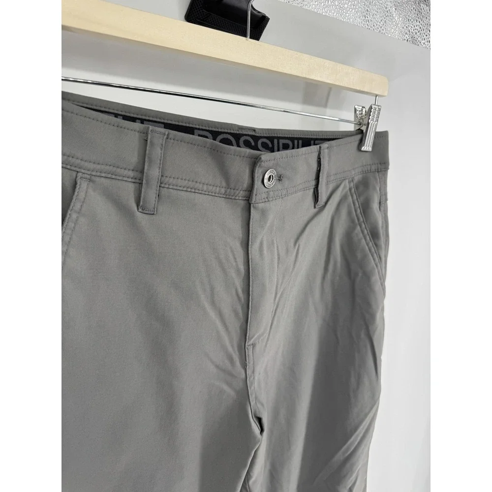 Gerry Snow Pants Mens 30 Gray Softshell Fleece Lined Insulated Ski Outdoor - Picture 4 of 10